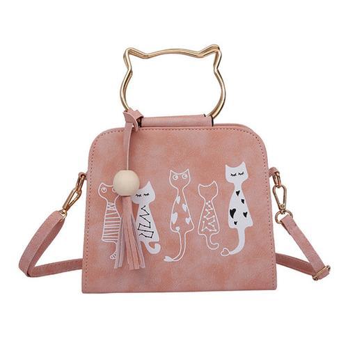 Cat Lovers Crossbody Handbag