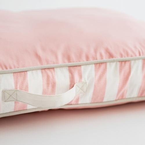 Pink & White Pet Bed