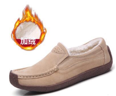 Women Moccasins Women's Flats Genuine leather Shoes
