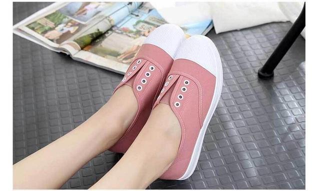 New Fashion shallow women canvas Breathable shoes
