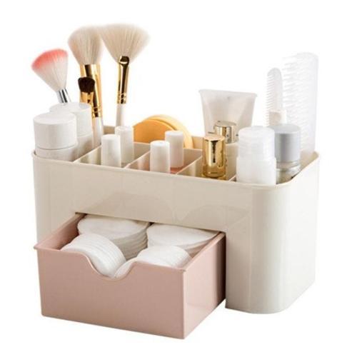 Compartmentalized Beauty Organizer with Drawer