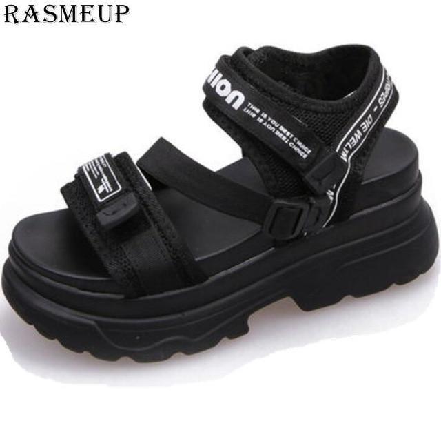 Gladiator Platform Women's Sandals Fashion Women Chunky Beach Sandal