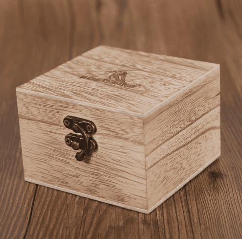 Mens Black Wooden Watch With Real Leather - Quartz, Natural Ebony Wood