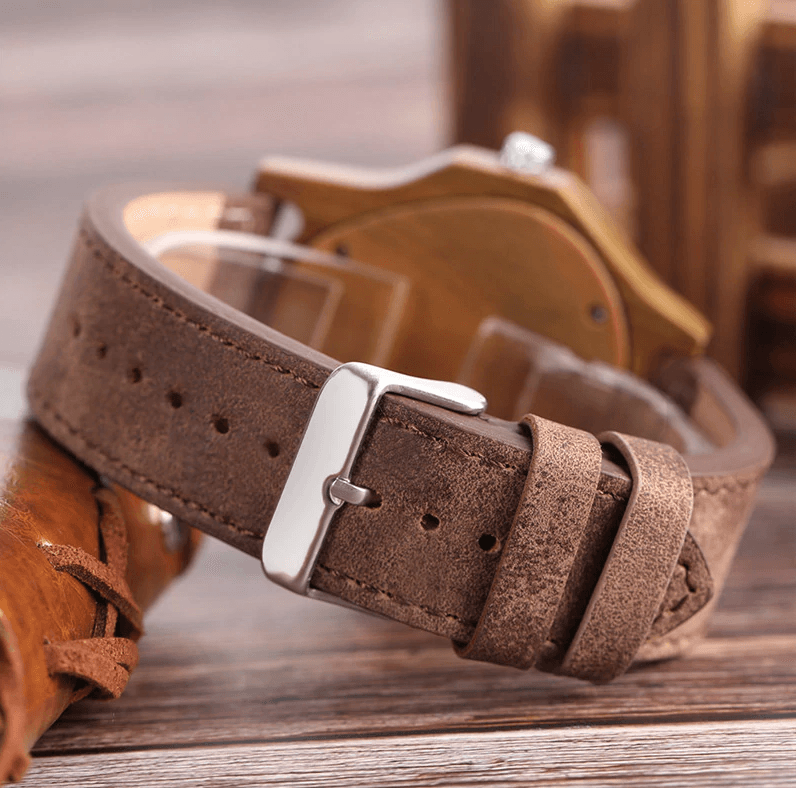 Bamboo Wooden Watch Quartz