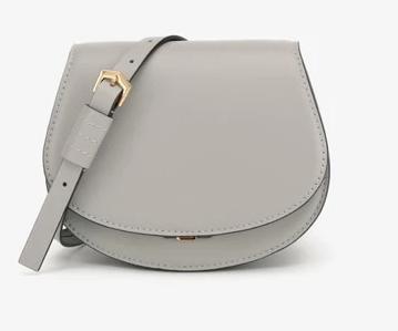 Vieline women genuine leather leather saddle bag