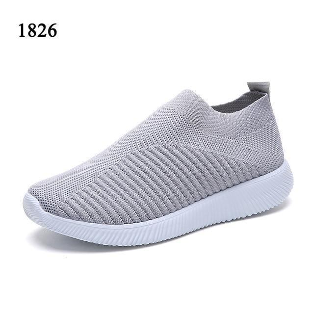 Women Flat Shoes Casual Fashion Mesh Sneaker Flats Shoes