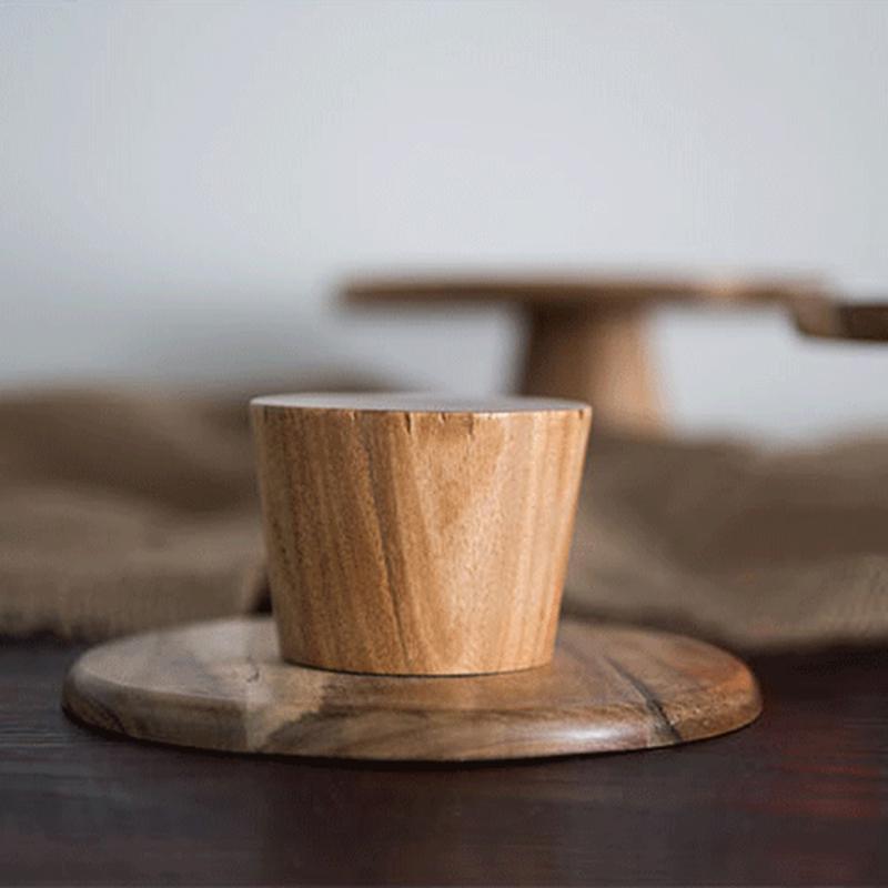 Wood Cake Stand