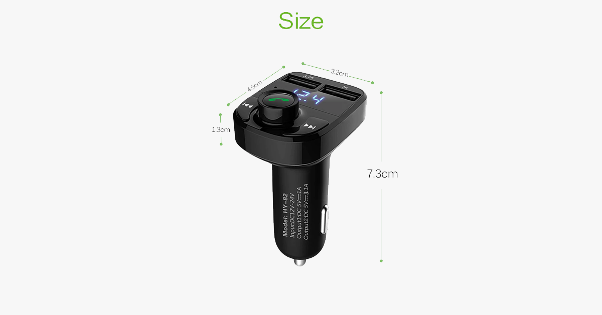 Bluetooth FM Transmitter Modulator