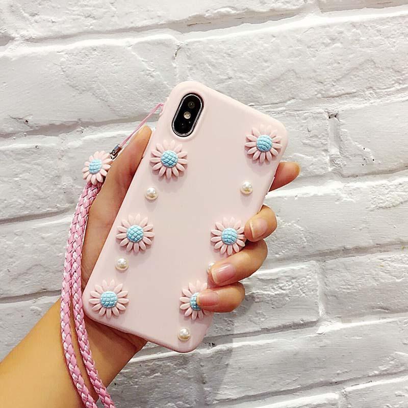 3D Flowers Case - Modern Artistic Floral iPhone Case