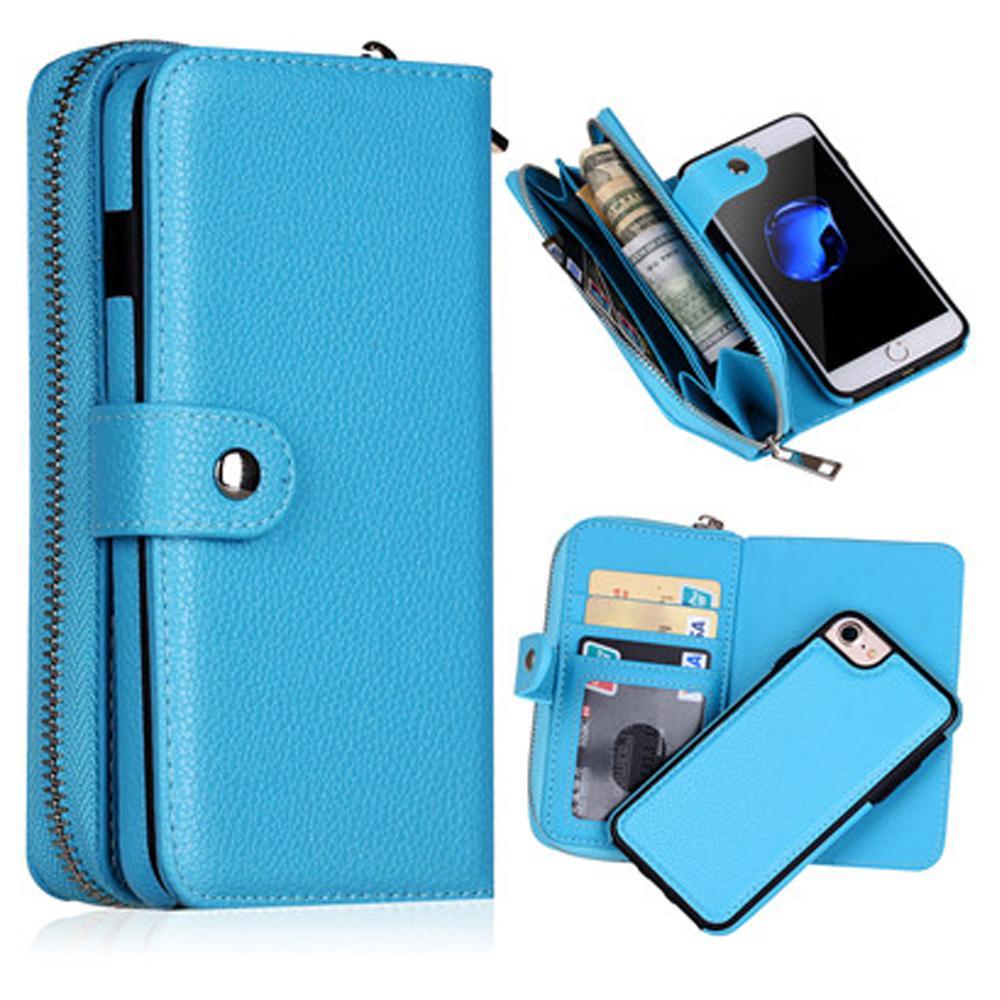 Leather Wallet Card Slots Holder Pouch Case for iPhone 6 | 6 Plus
