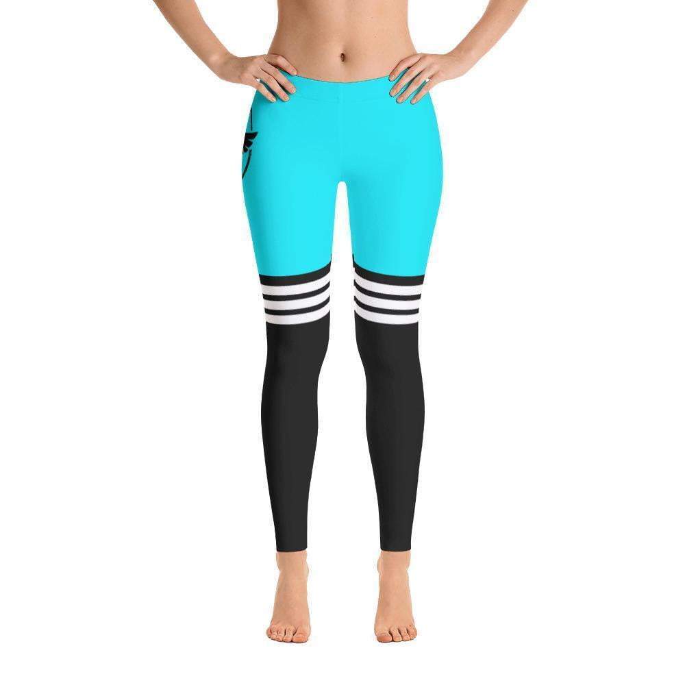 All Day Comfort Full Length Leggings Pacific Supply Stripe