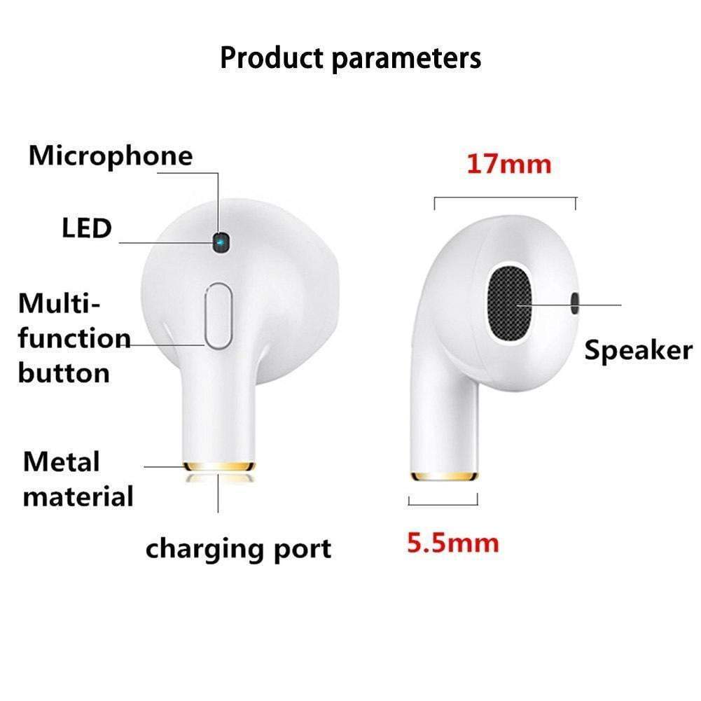 Single Ear Wireless Mini I8x Bluetooth Earphones