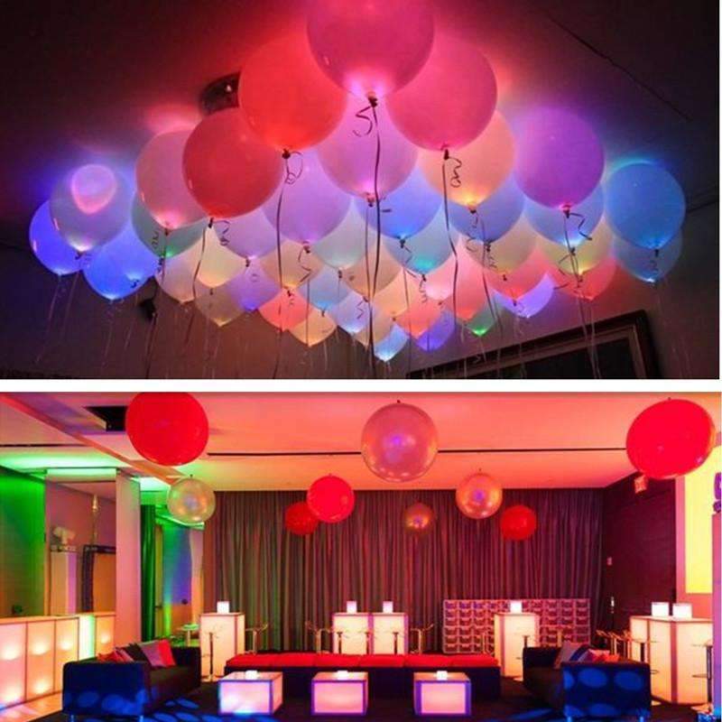 15Pcs LED Light Up Balloons - Bring Excitement to Your Parties this Holiday Season!