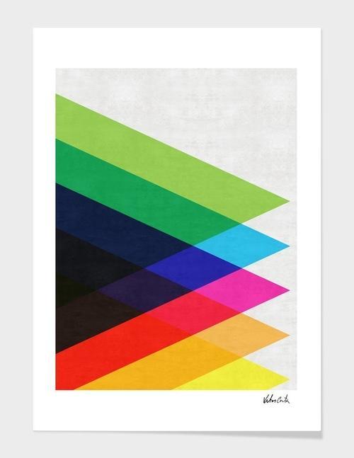Colorful Triangles Frame