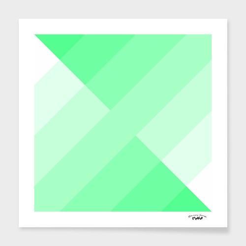 green gradient Frame