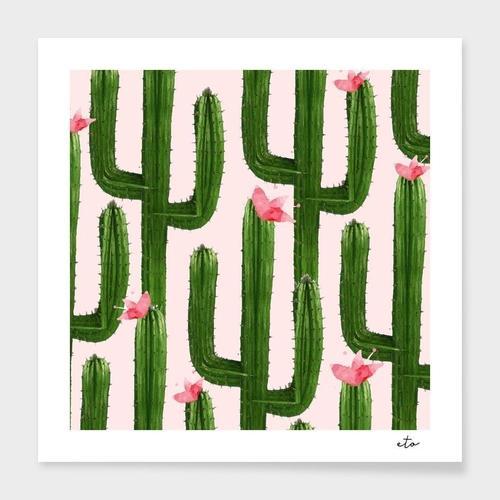 Happy Cacti Frame
