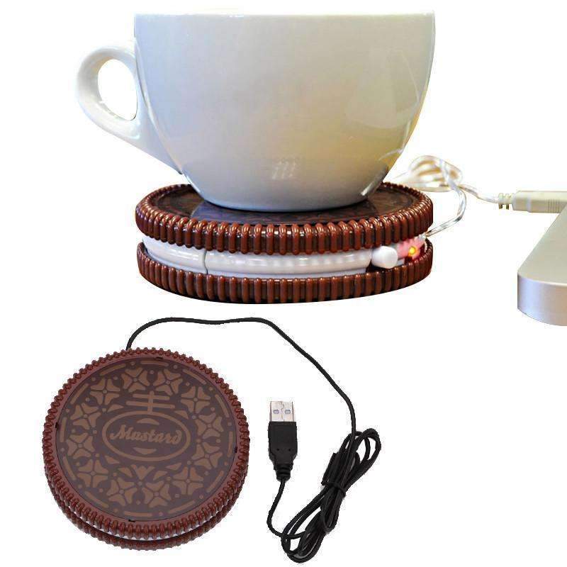 Warmer Mug - Mug Drink Coaster Vacuum Cup Pad