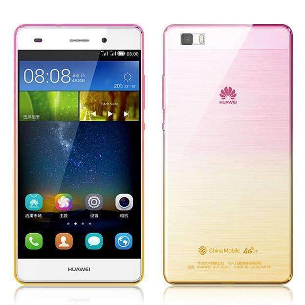 Cover Case For Huawei Mobile Phone Gradient Color