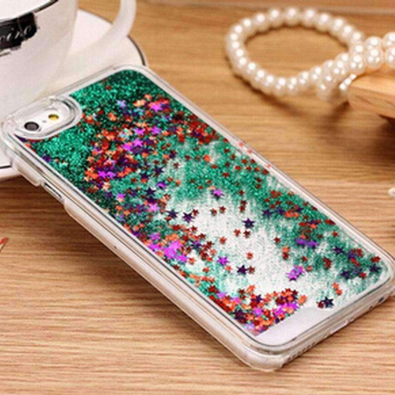 Liquid Glitter Phone Cases For iPhone
