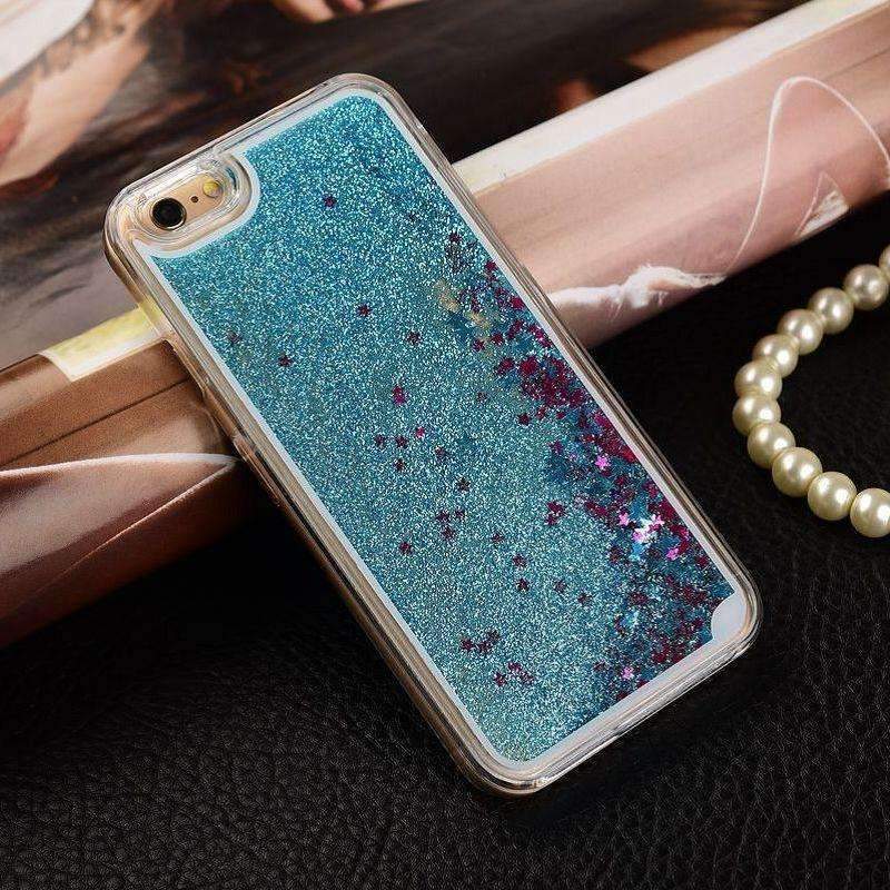 Liquid Glitter Phone Cases For iPhone