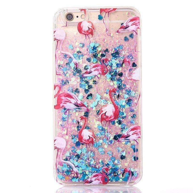 Liquid Glitter Phone Cases For iPhone