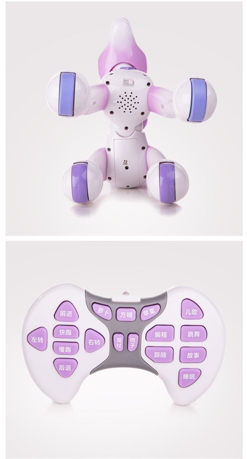Interactive Robot Unicorn Toy – Rechargeable Programmable Touch Sound Pet for Kids