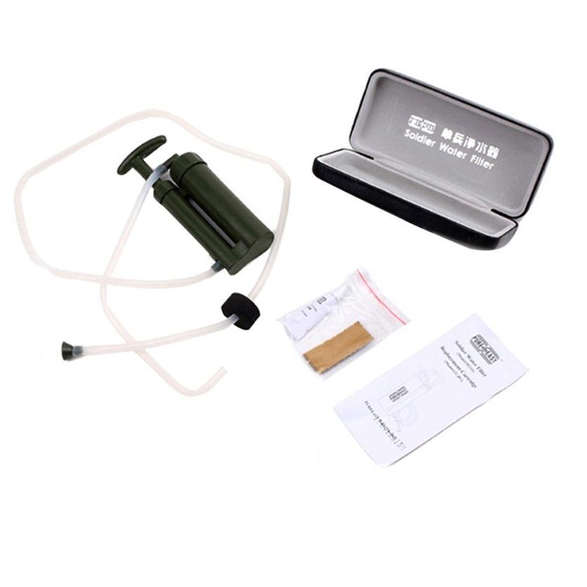 Army Green Portable Water Filter