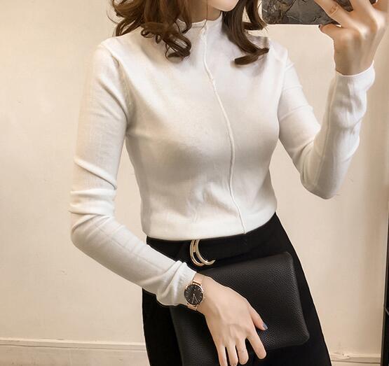 Sleeves Basic Sweater