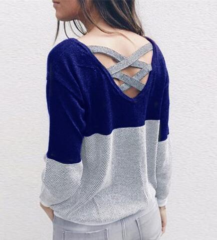 Reversible Hollow Out Knitted Sweater