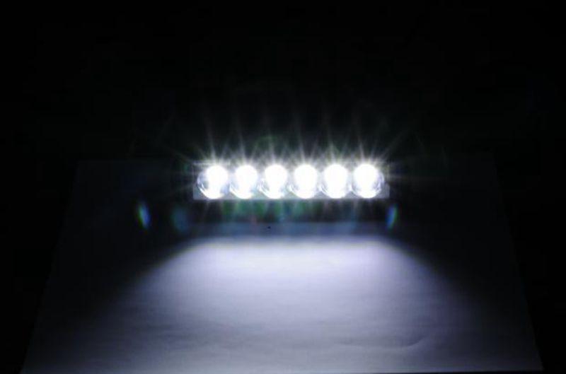 6 inch 24W Single row LED Light Bar Waterproof Offroad Cars