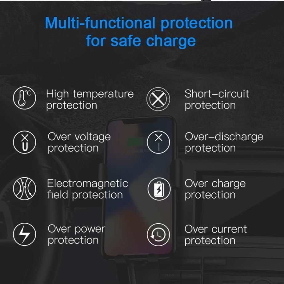 2-IN-1 Car Vent Phone Holder & Wireless Charger