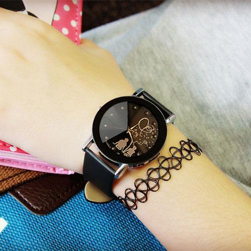 Lovers Special Black Fashion Luxury Women Watch
