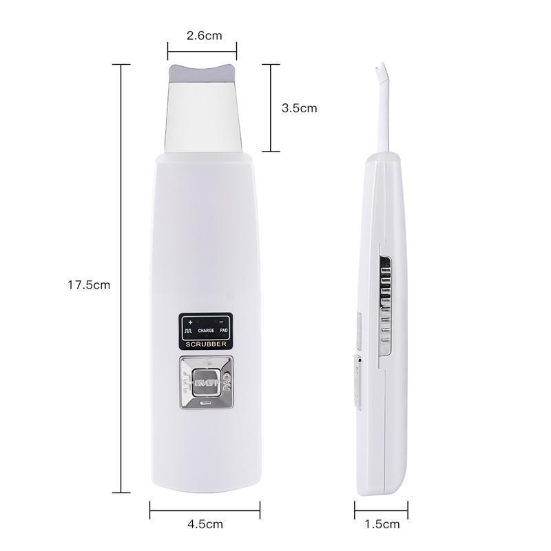 Ultrasonic Skin Scrubber Deep Face Cleaning Machine
