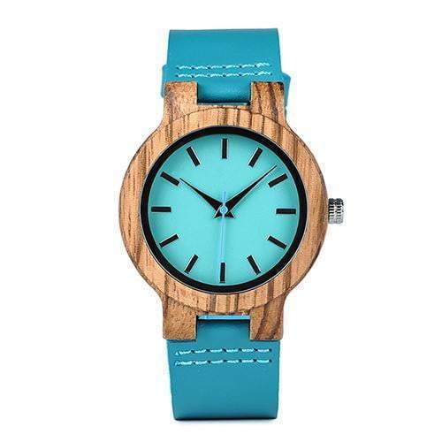 BOBO BIRD Classic Zebra Wood Watch