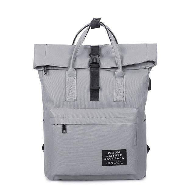 External USB Charge Backpack For Teens
