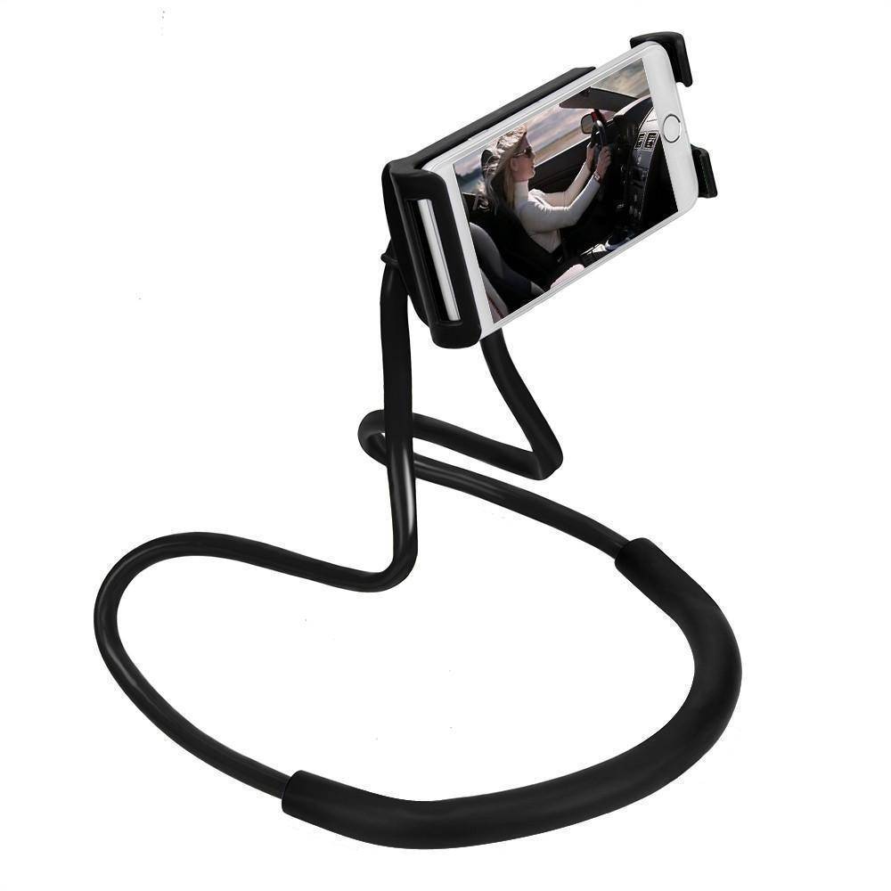 360 Degree Rotation Lazy Bendable Flexible Neck Phone Holder - iPhone Android