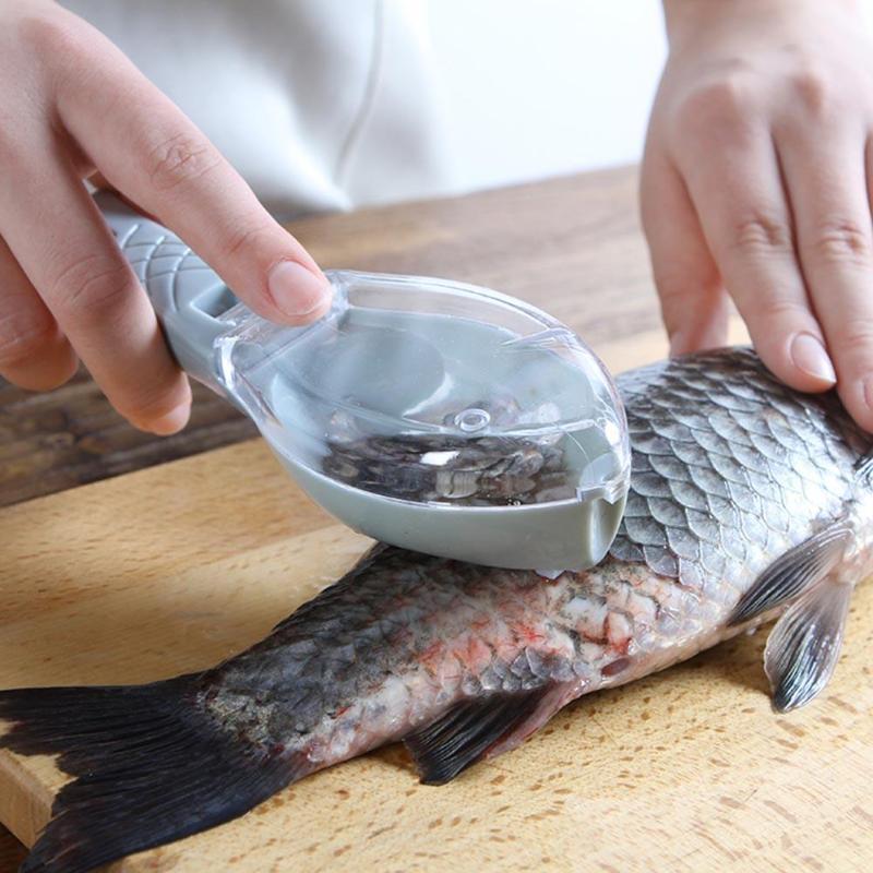 Plastic Fish Cleaning Tool