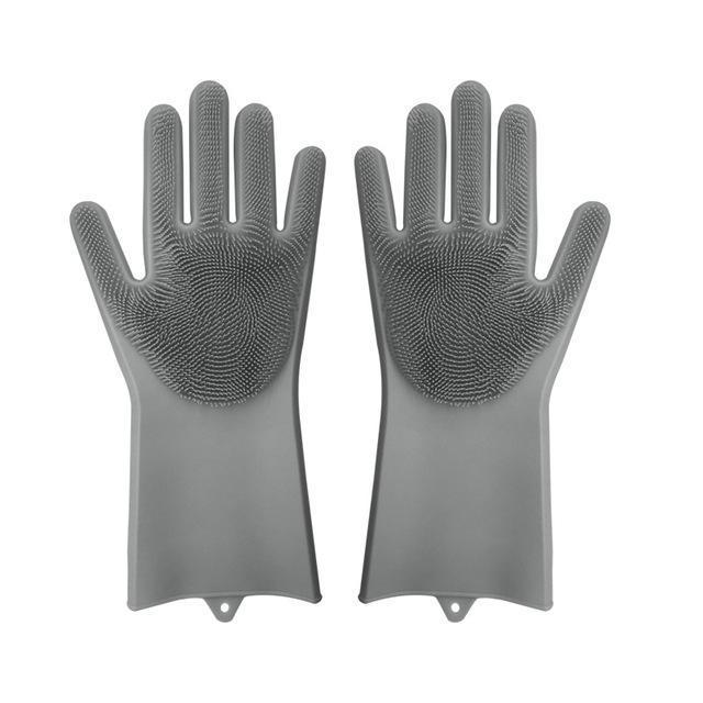 Silicone Scrubber Gloves