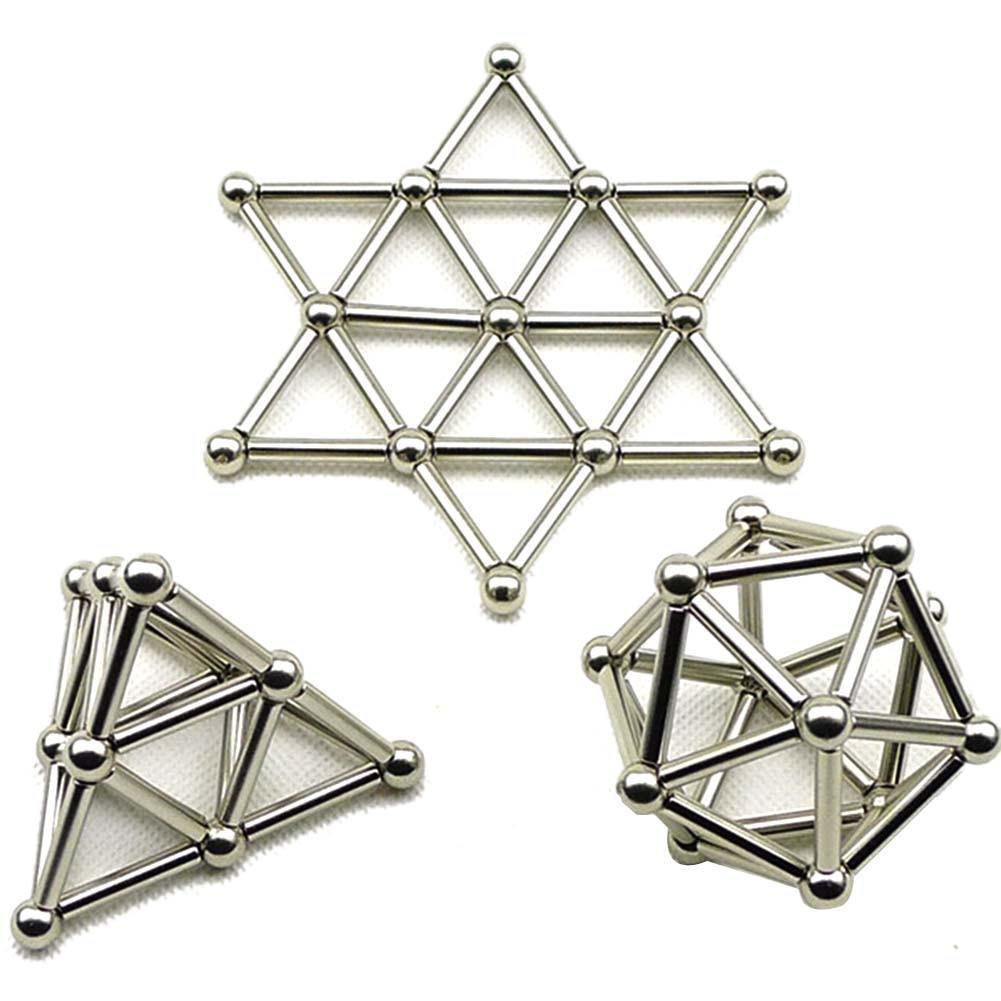 Magnetic Sticks & Balls For Innovative Toys Building