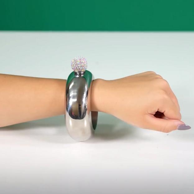Hidden Flask Emergency Bracelet