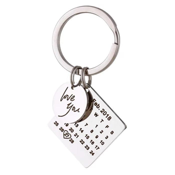 Calendar Keychain