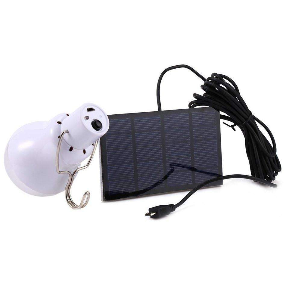 Led Bulb With Solar Energy - New Useful Energy Conservation For Home and Outdoor