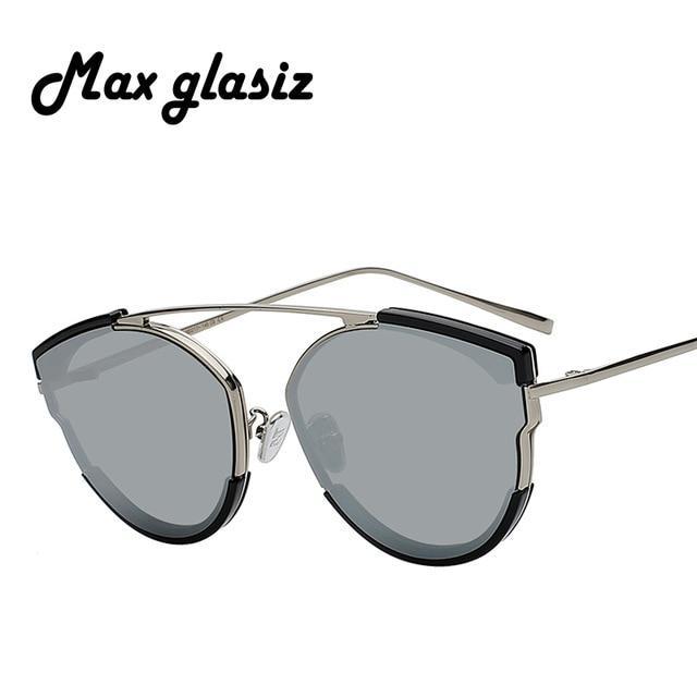 2018 Max Retro Vintage Sunglasses Women Brand Designer Points Sun Glasses Oculos De Sol Feminino Woman Casual Sunglass UV400