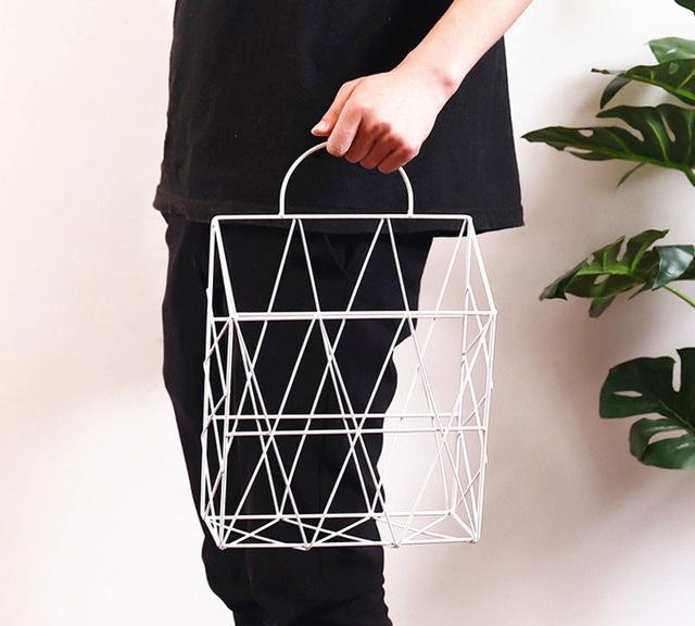 Metal Hanging Magazine Rack