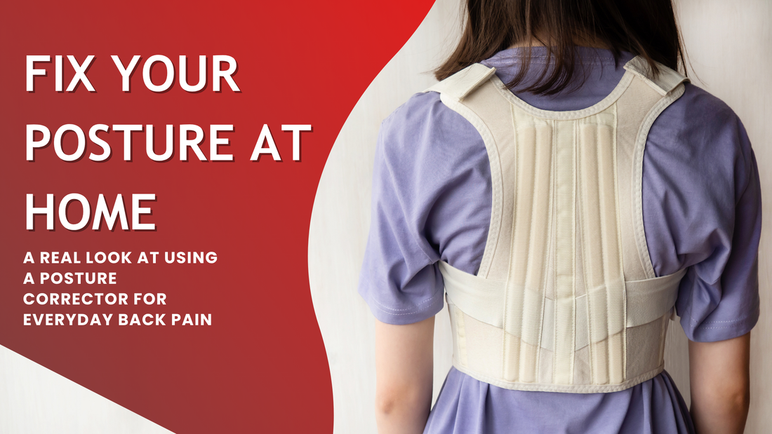 Fix Your Posture at Home: A Real Look at Using a Posture Corrector for Everyday Back Pain