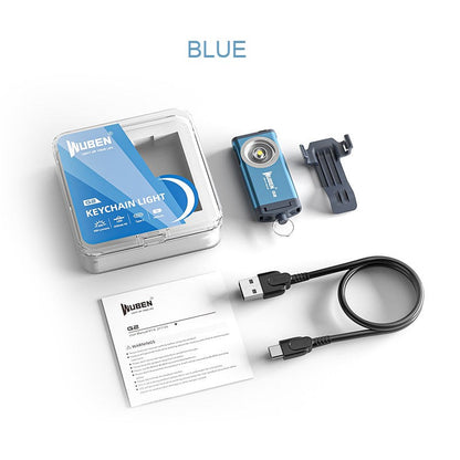 Portable Rechargeable Mini Bright Flash Light, for Hiking, Camping, Repairing, Reading