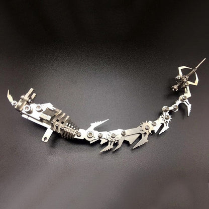 3D Scorpion Stainless Steel DIY Metal Building Blocks, for Fun, Gift & Display