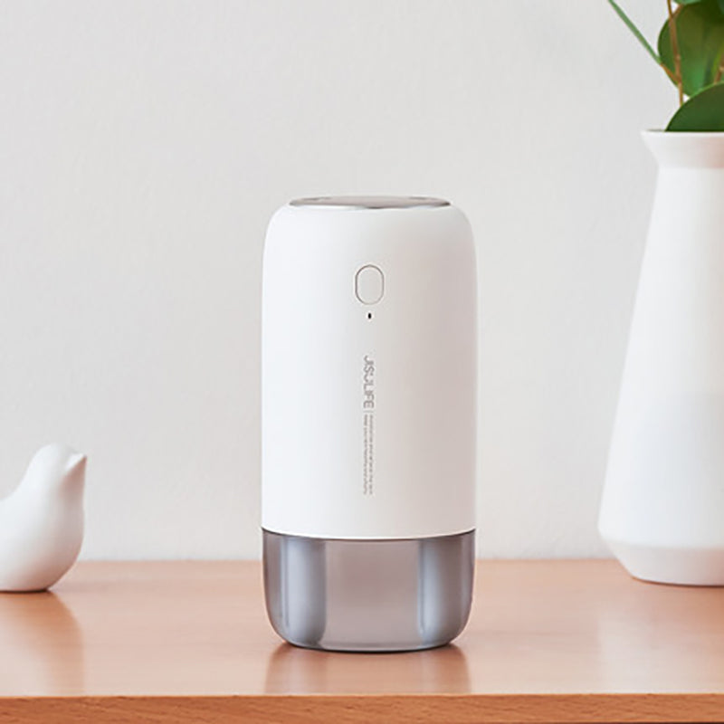 Portable Wireless Humidifier, with Dual Spray Design, 10hrs Battery Life and Night Light, for Work, Study, Car and More
