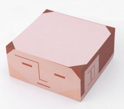 Funny Bald Head Self-adhesive Sticky Notes with 620 Sheets, for Home & Office, Gift for Holidays
