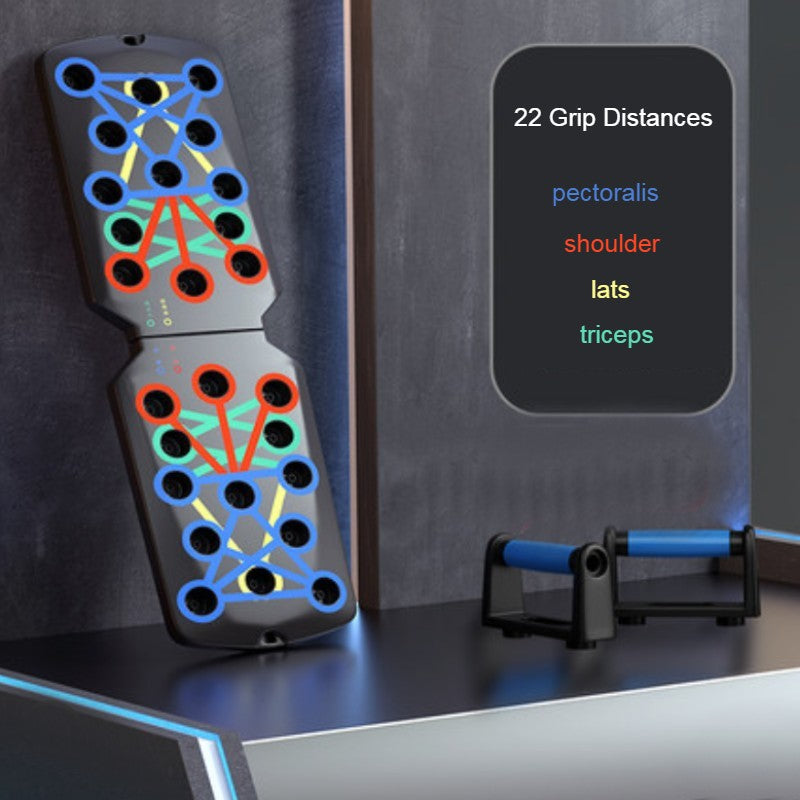 Home Multifunctional Push-up Training Board, with 4 Training Modes, for Pectoralis, Shoulder, Lats, Triceps Strength Training